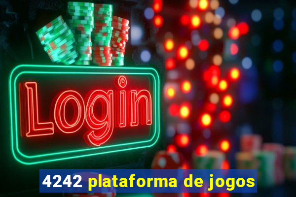 4242 plataforma de jogos